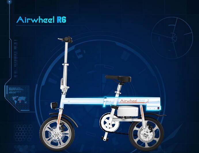 Airwheel R6 intelligent folding bike