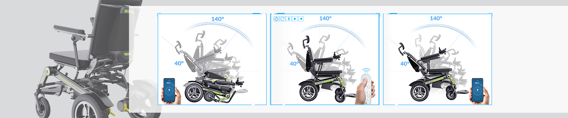 Airwheel H3TS+ smart wheelchair